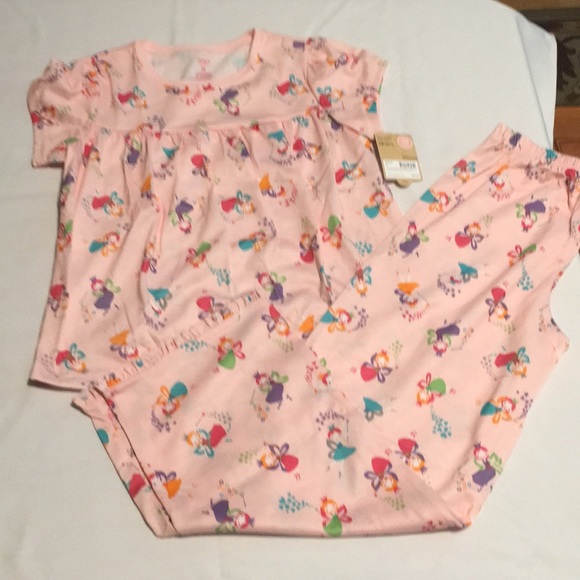 Carter's Other - NWT Carter’s pajamas girls pink with fairies
